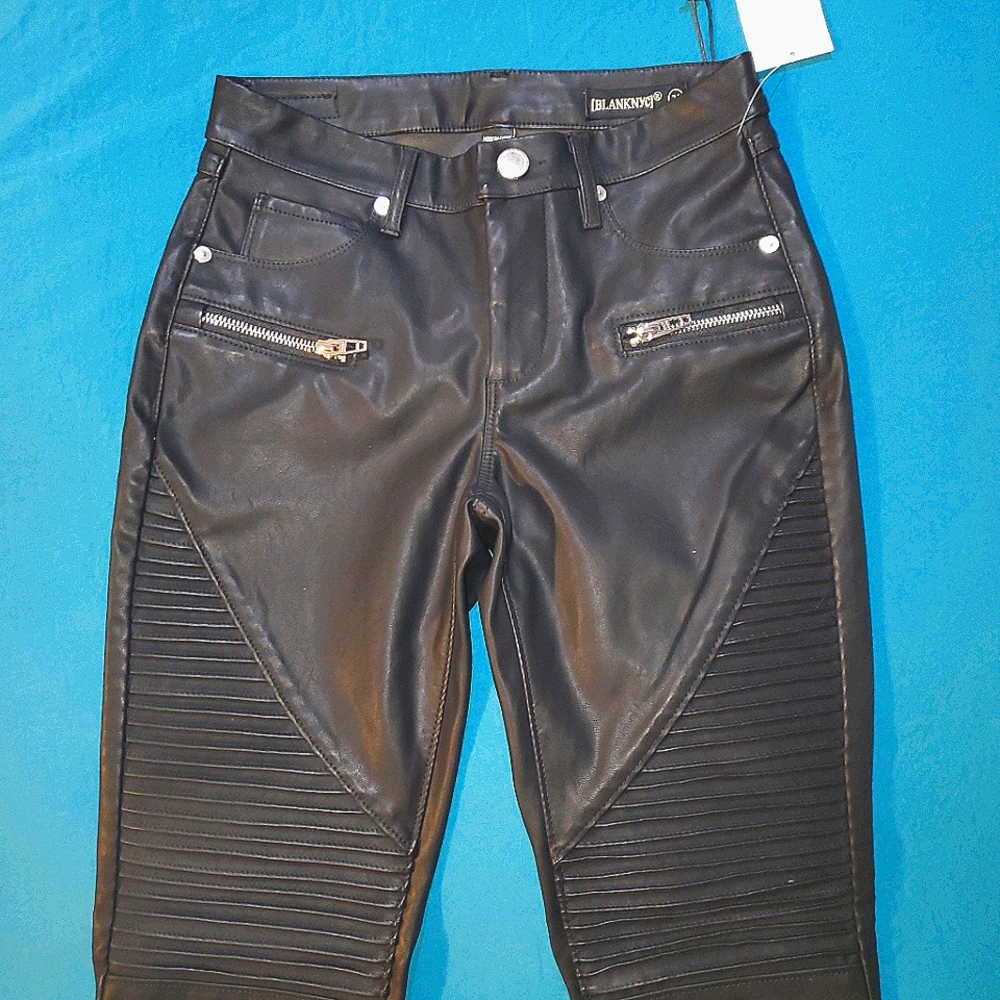 Faux leather women's Blank NYC pants